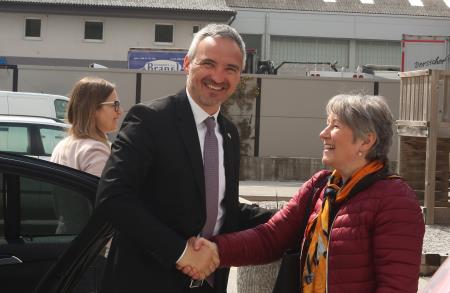MINISTER JANEZ CIGLER KRALJ NA DELOVNEM OBISKU  01 FOTO LJUBO VUKELIČ